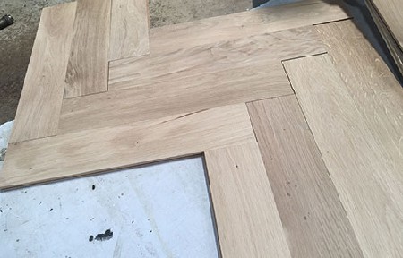 Wooden oak flooring and herringbone wood flooring