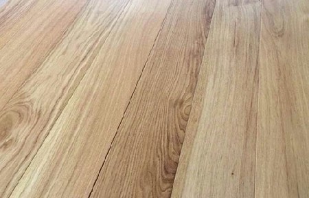 Oak laminated flooring flat -1